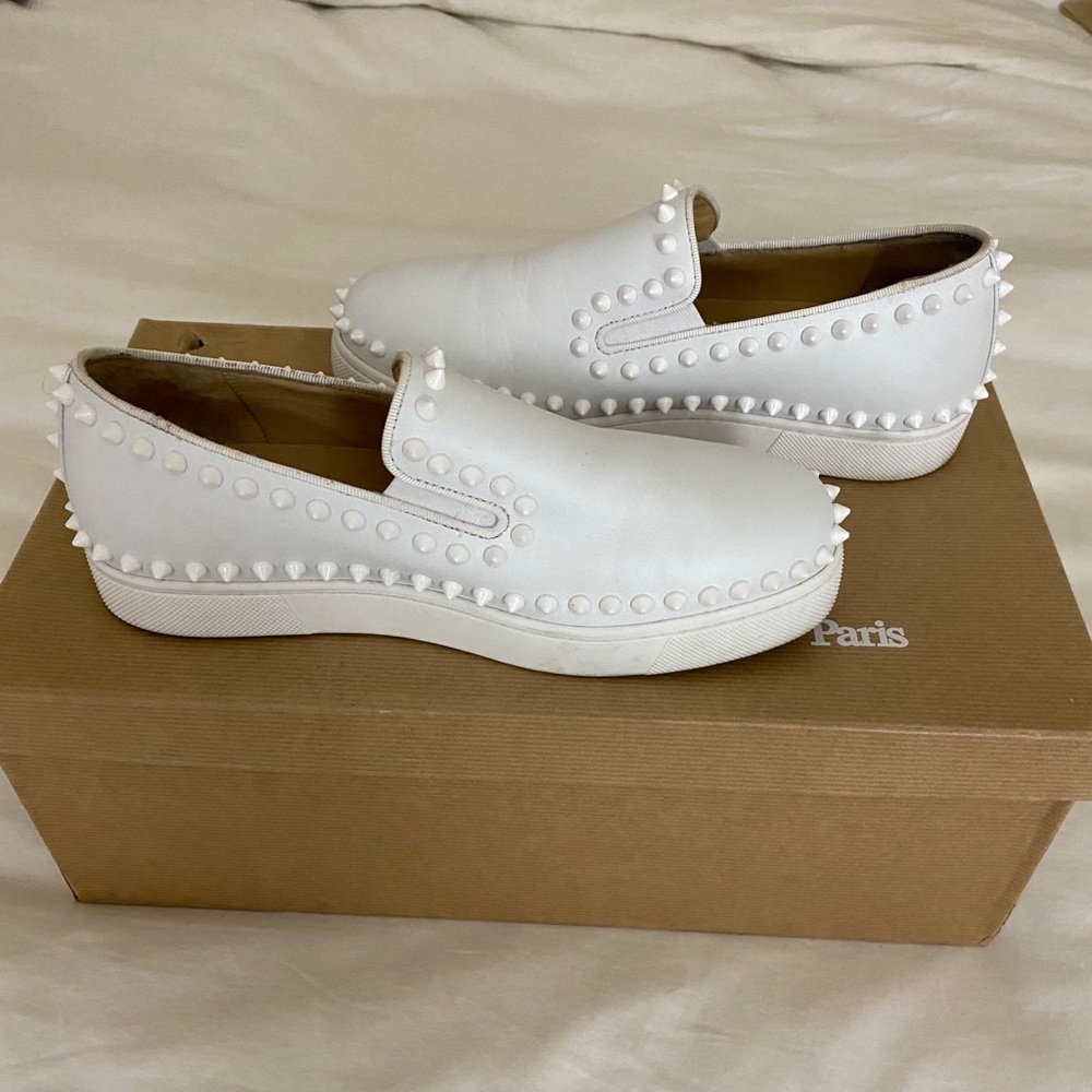 Christian Louboutin Slip On Sneakers
